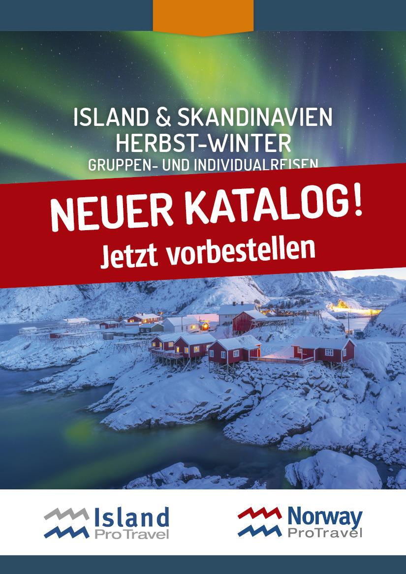 Jetzt vorbestellen (Versand ab Mitte Mai): Skandinavien & Island Herbst-Winter 2025/2026